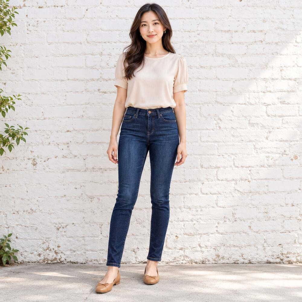 Banana Republic Jeans WMNS 25/0 Petite Dark Blue Skinny Stretch Smart Casual
